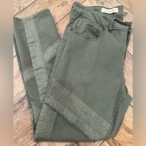 Anthropologie Pilcro and the Letterpress Stet Moto skinny pants size 32